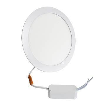 2 Panel Led 18w Spot Techo Ojo De Buey Cuadrado Blanca