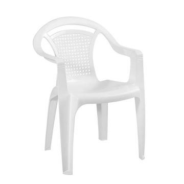 La historia de la mítica silla blanca de plástico
