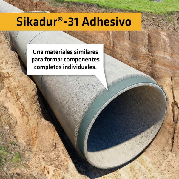 Adhesivo Epoxi 2 Componentes Sikadur 31 - LEGATEX - Pinturas y Abrasivos