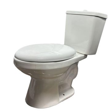 Keramag Smyle Asiento WC Slim con tapa, envolvente, antibacteriano, blanco